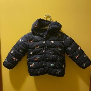 Joules Navy Fleece-Lined Jacket 18-24mo